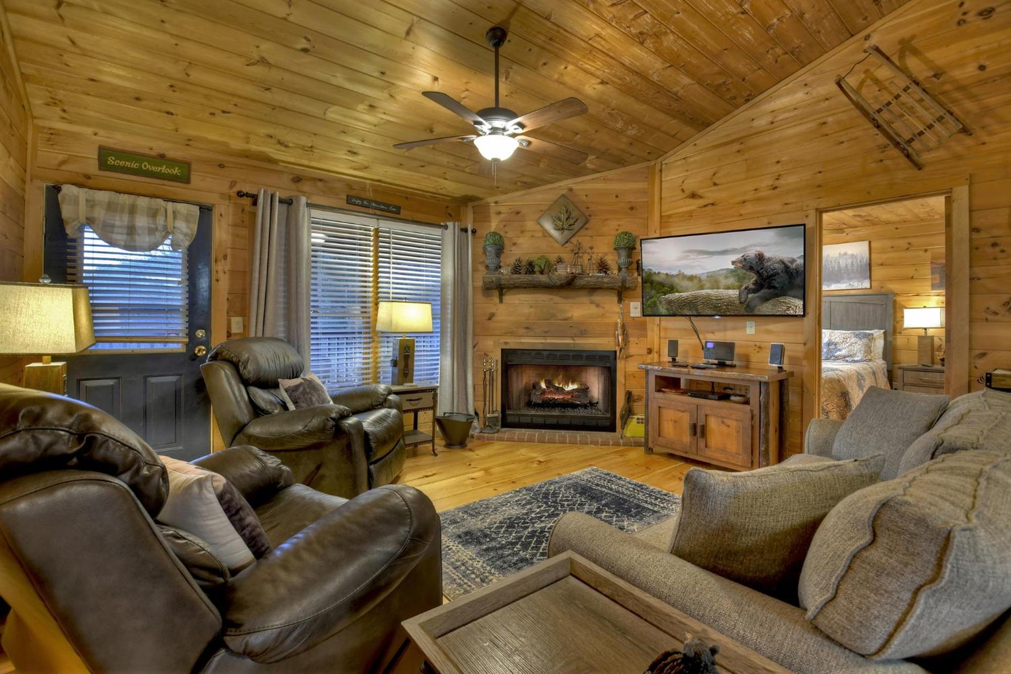 Talking Leaves Hot Tub Firepit And Comfy King Beds Villa Ellijay Bagian luar foto